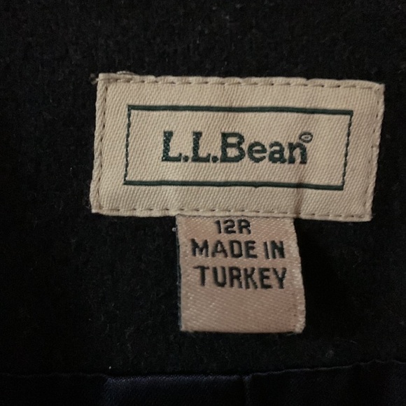 LL‎ Bean Wool/Cashmere Blazer - Picture 3 of 4